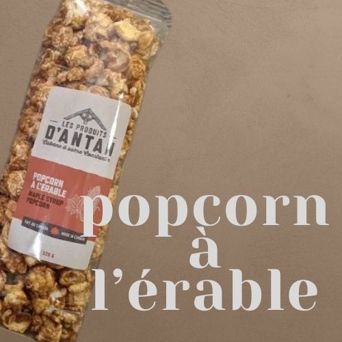 Popcorn à l'érable